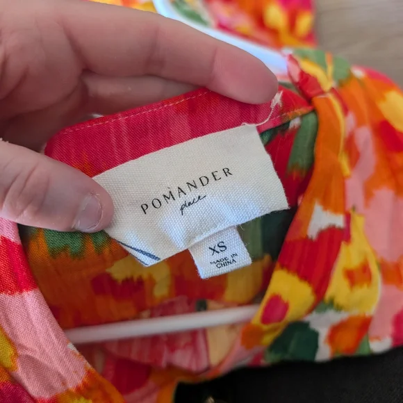 Tuckernuck Pomander Place Magnolia Watercolor Sleeveless Kenzo Dress - Picture 8 of 9